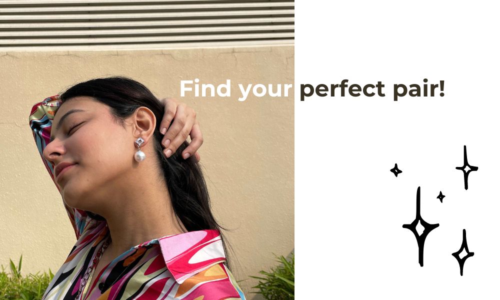 Earrings that suit round face Clearance