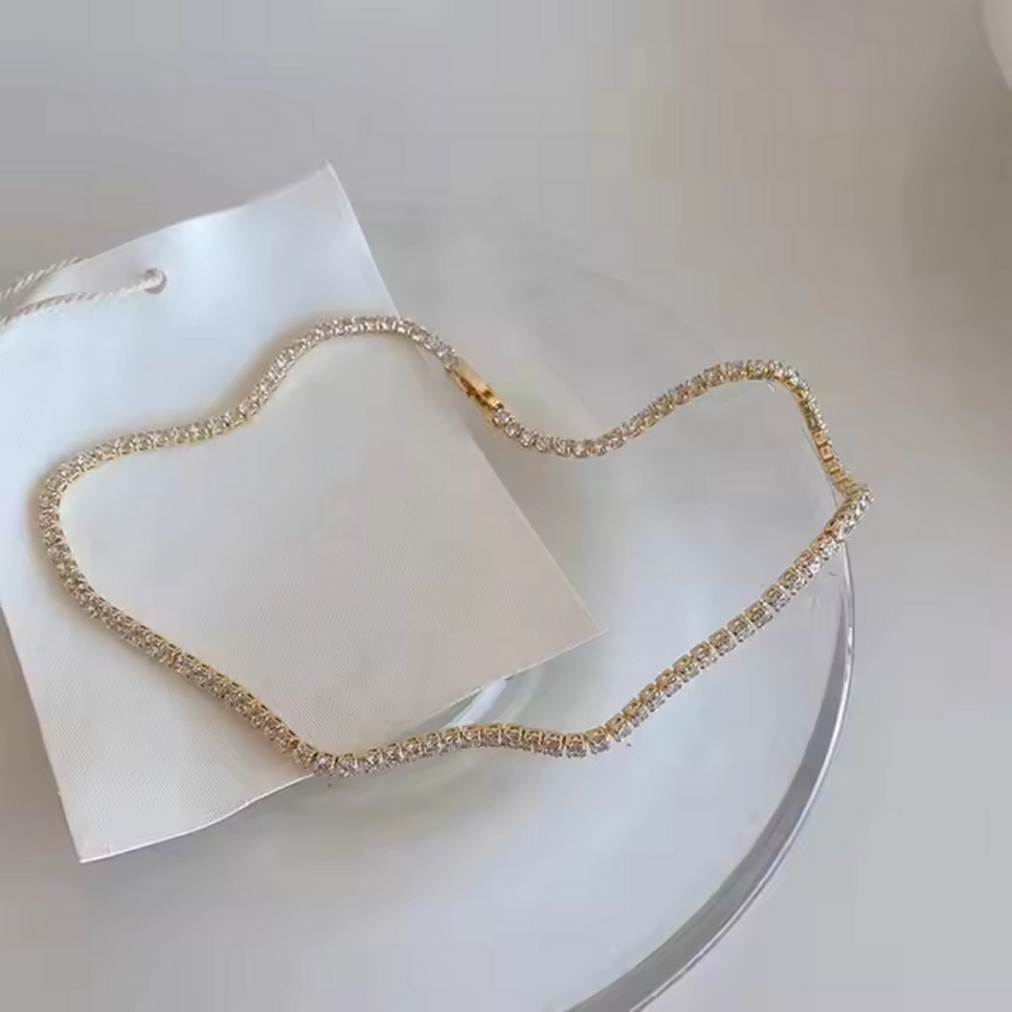 Gold Charmer Choker Necklace - 18K Gold Plated