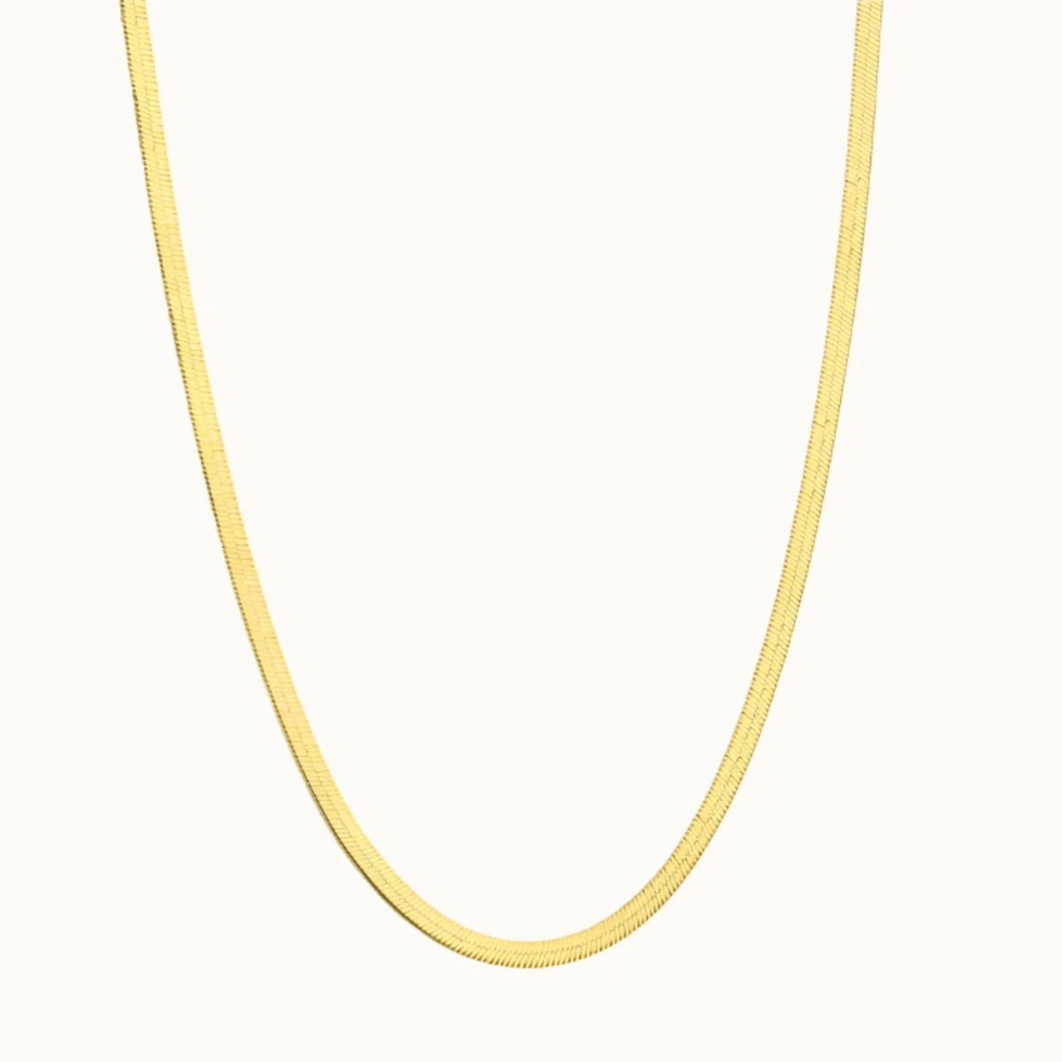 Herringbone Chain - 18K Gold Plated | Anti Tarnish Anti Tarnish jewellery