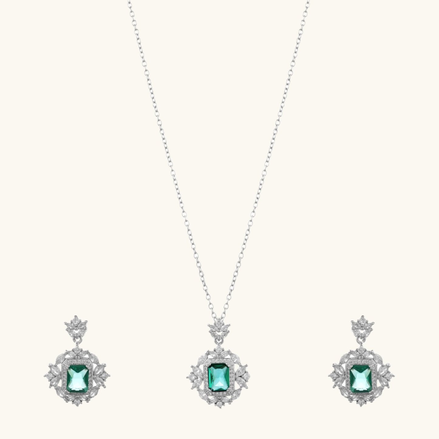 Buy Emerald Treasure 2-Piece Set online jewellery