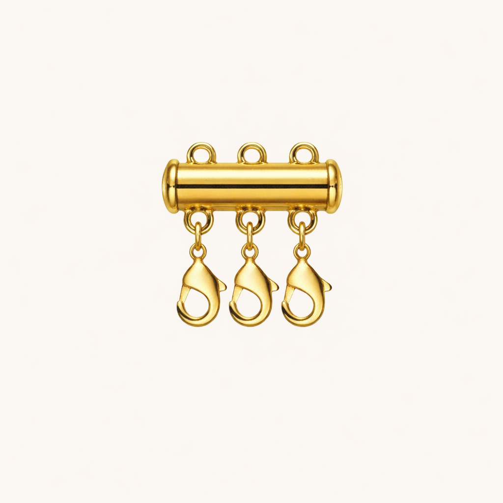 Multi-Link Clasp Lock – 18K Gold Plated
