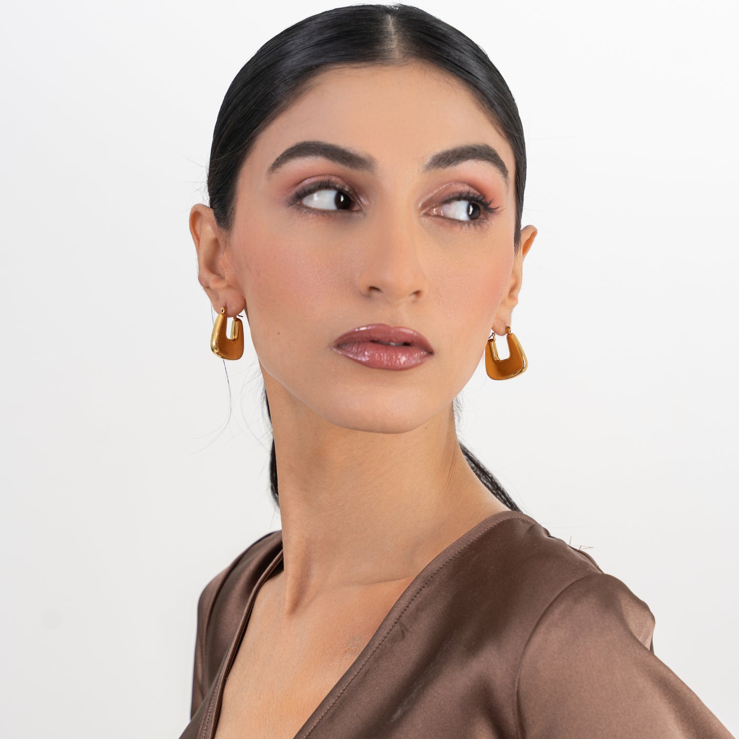 Bellaza Hoop Earrings - 18K Gold Plated
