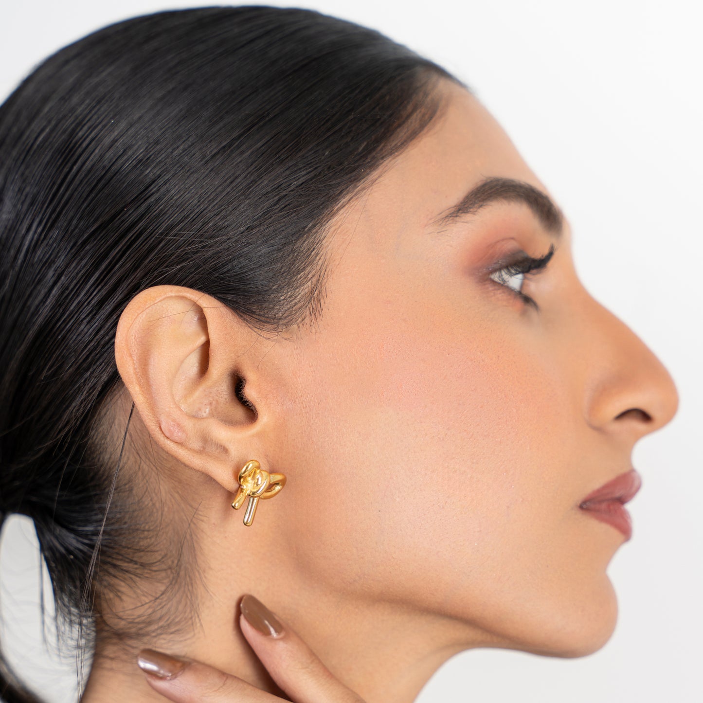 Buy Cutie Bow Earrings - 18K Gold Plated online jewellery