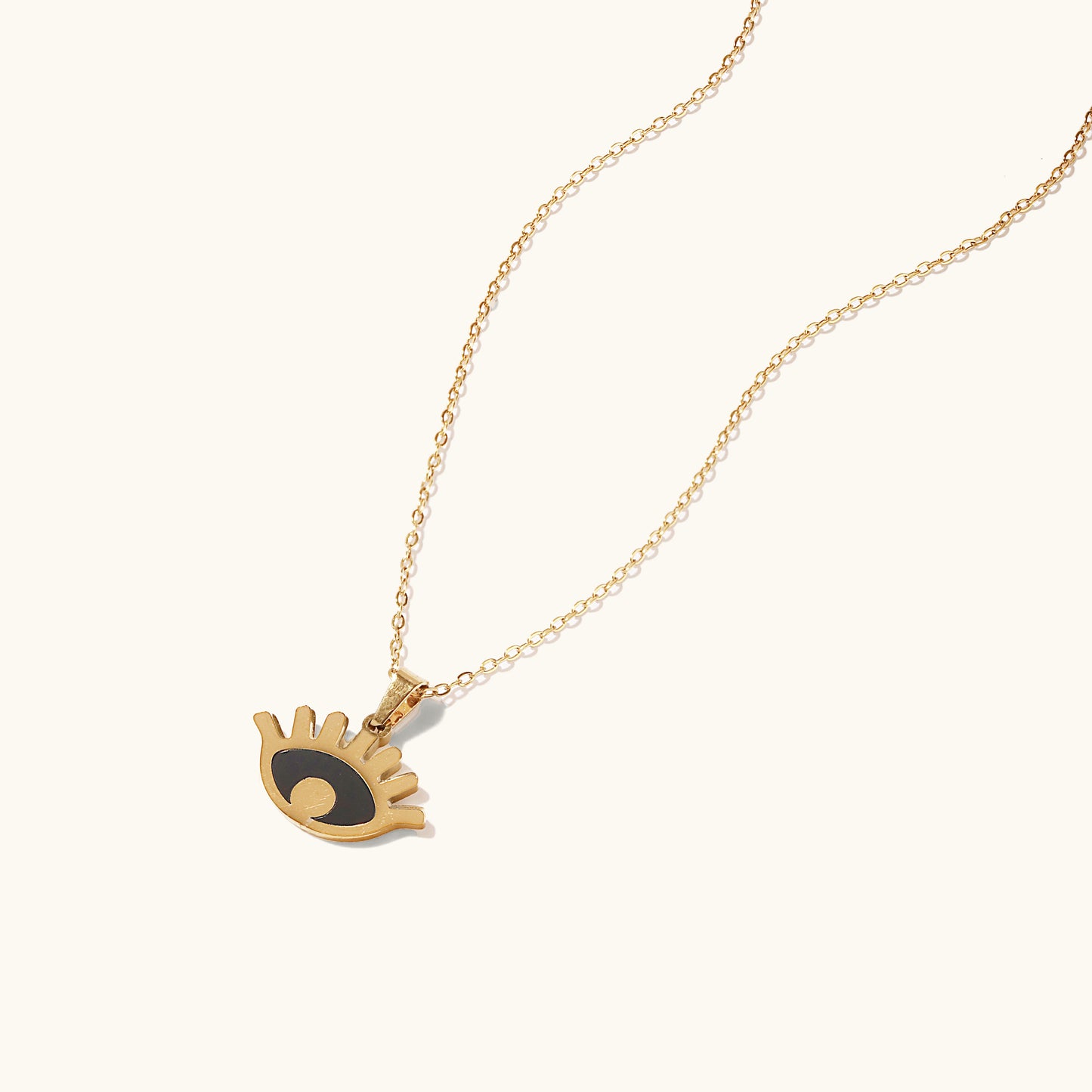 Evil Eye Jewelry Set for Kids - 18K Gold Plated