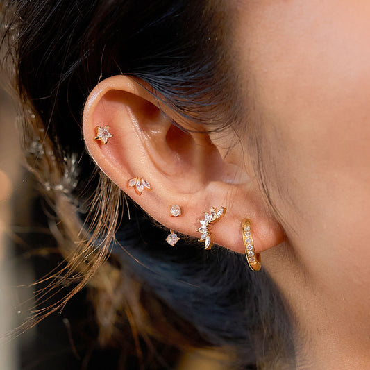 Earring Stacking Guide India: How to Style Multiple Earrings for a Trendy Look