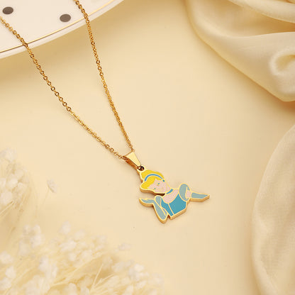 Cinderalla Chain Necklace - 18K Gold Plated