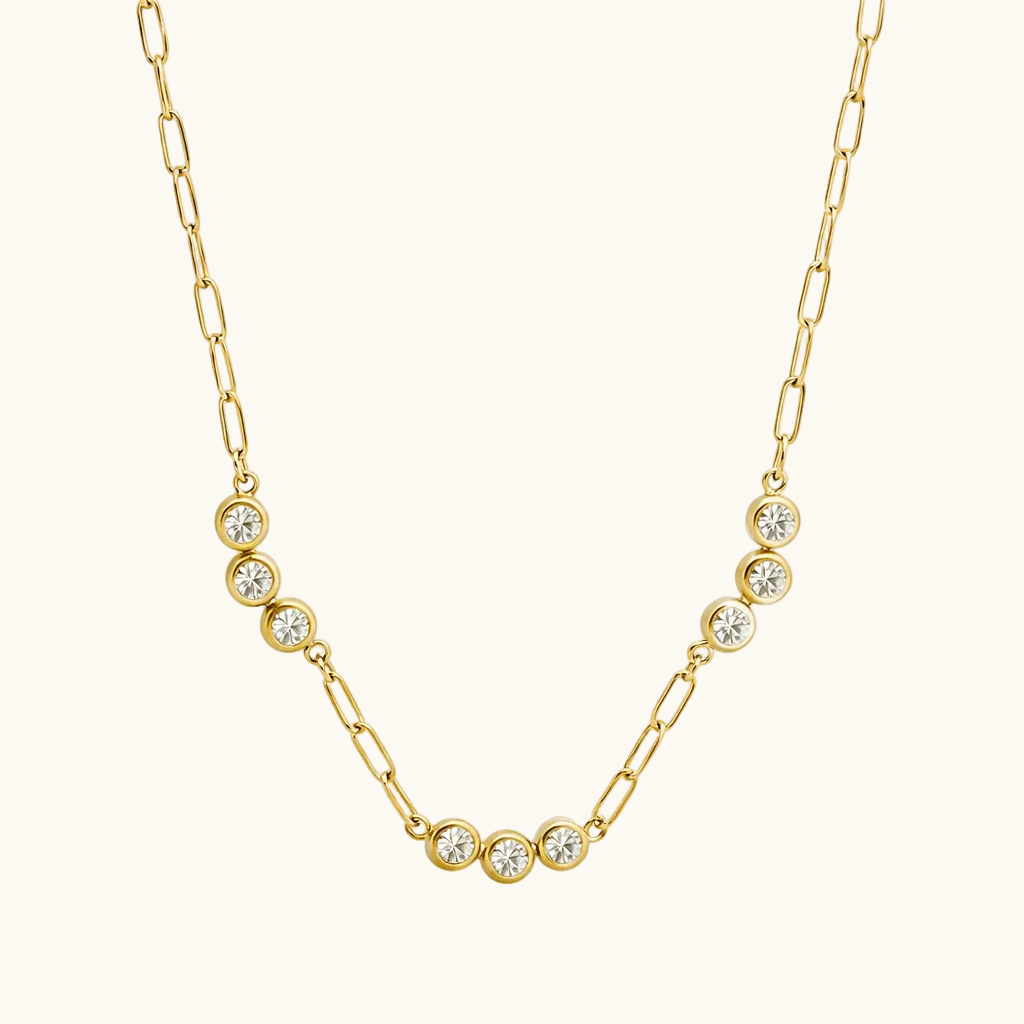 Arc Necklace - 18K Gold Plated