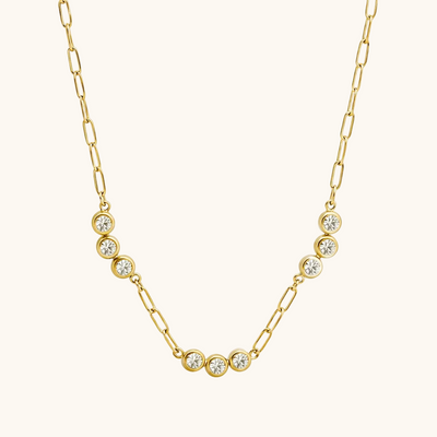 Arc Necklace - 18K Gold Plated