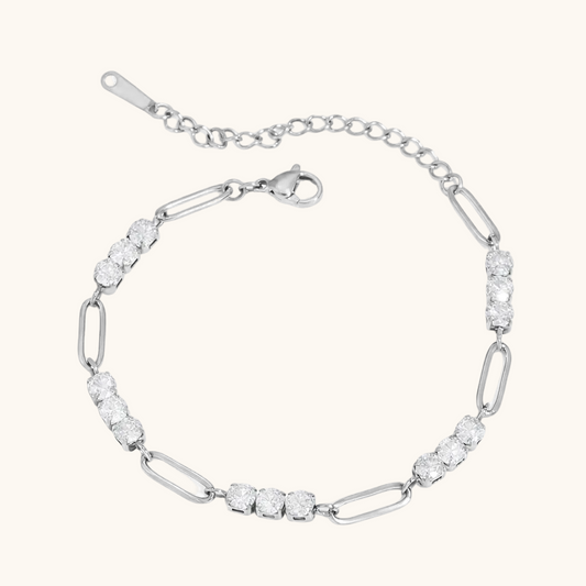 ClipChain Bracelet - Silver Plated