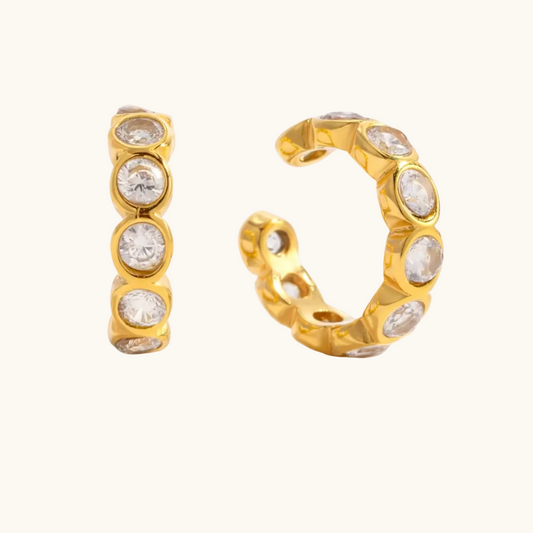 GlowGrid Ear Cuff - 18K Gold Plated