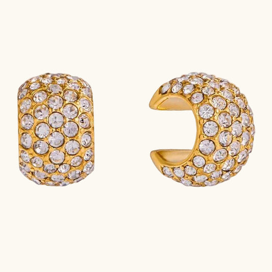 Arc Stack Ear Cuff - 18K Gold Plated