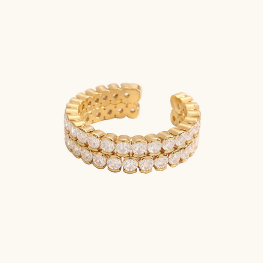 Stellar Ring - 18K Gold Plated (Adjustable)