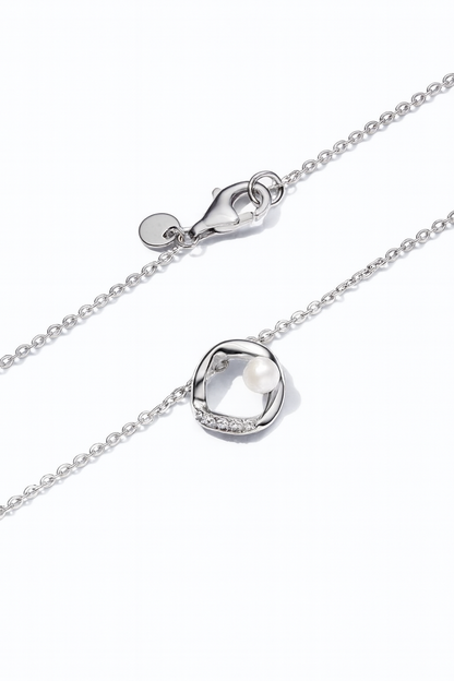 Astra Pearl Pendant - 925 Sterling silver