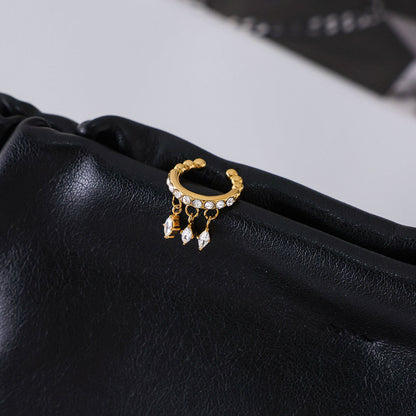 Twinkle Drop Cuff - 18K Gold Plated