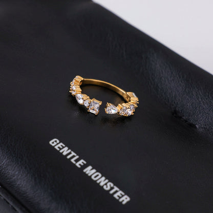 Orbit Ring - 18K Gold Plated (Adjustable)