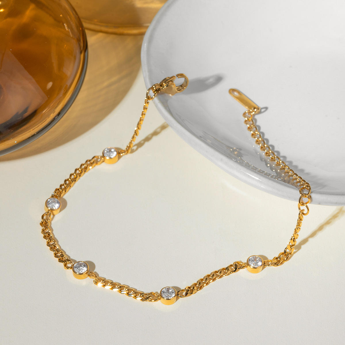 Spark Dot Bracelet  - 18K Gold Plated