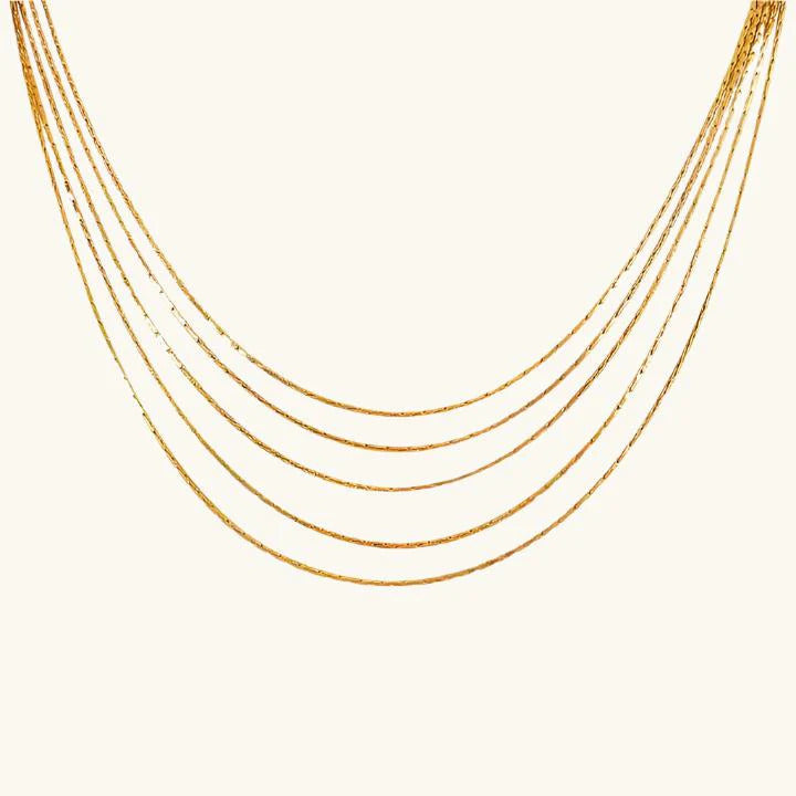 Women's Multilayer Chain Pendant Necklace
