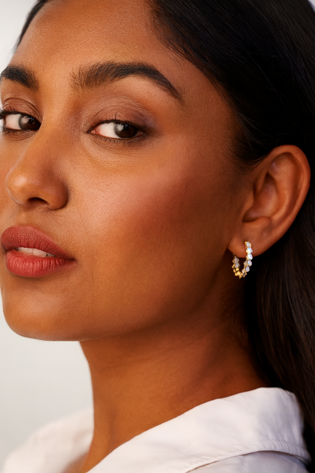 Auri Hoops Earrings - 18K Gold Plated
