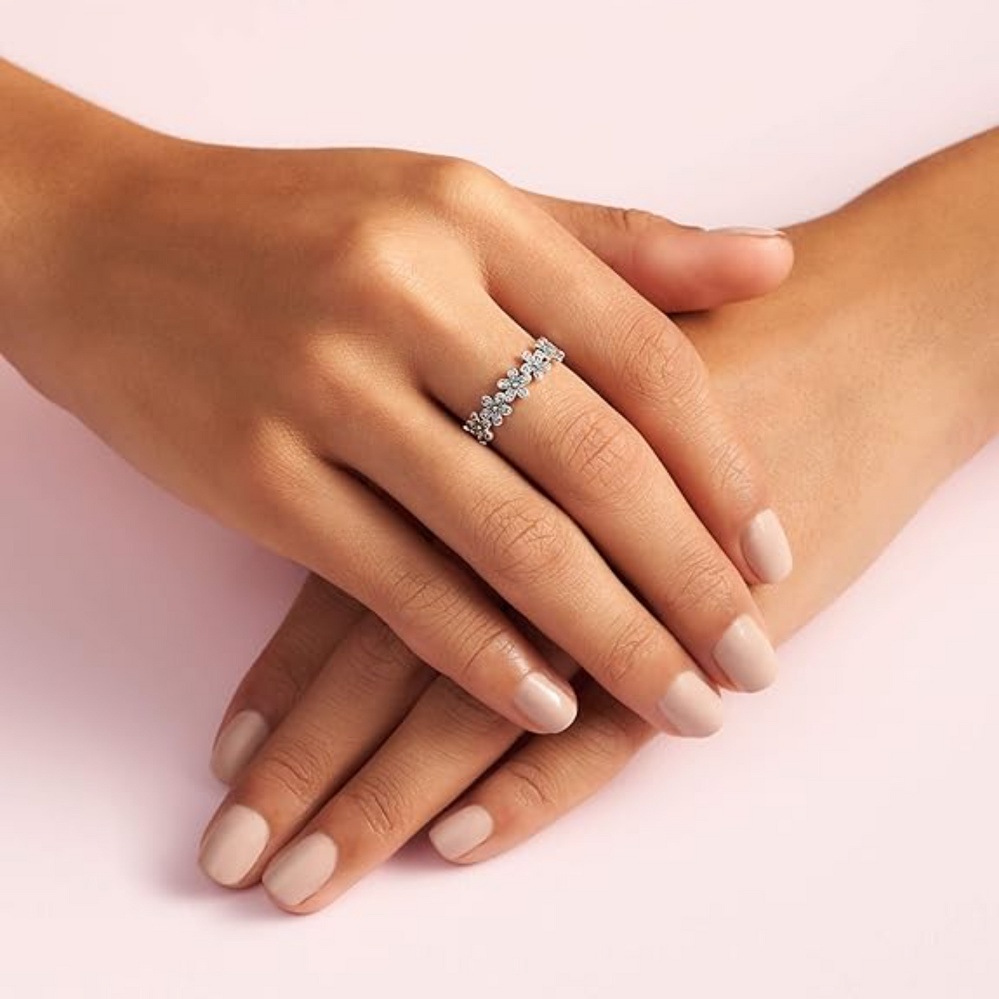 Buy Daisy Flower Ring - 18K Gold Plated online jewellery