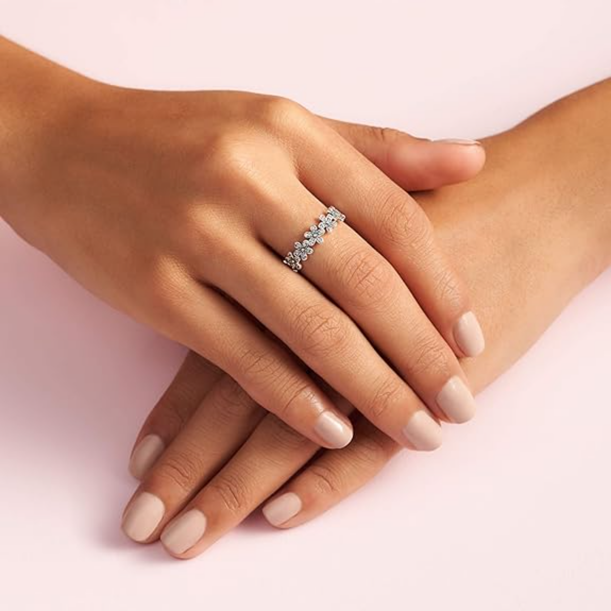 Buy Daisy Flower Ring - 18K Gold Plated online jewellery