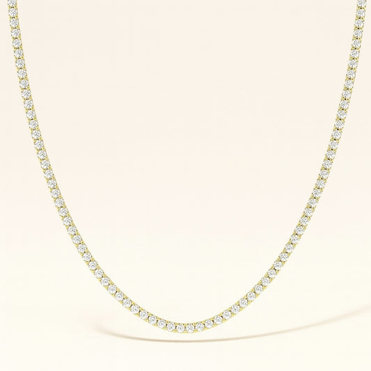 Gold Charmer Choker Necklace - 18K Gold Plated