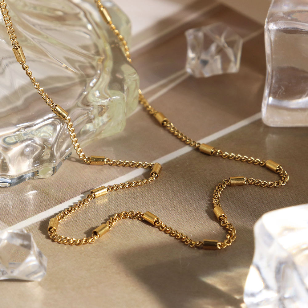 Orra Beads Necklace- 18K Gold Plated