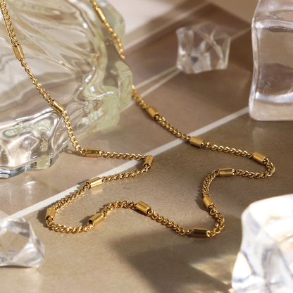 Orra Beads Necklace- 18K Gold Plated