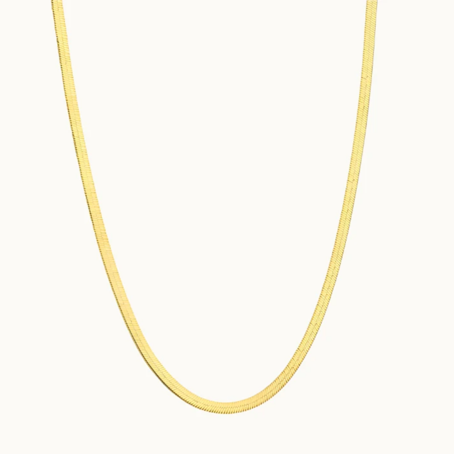 Buy Herringbone Chain - 18K Gold Plated online jewellery