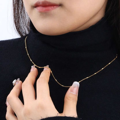 Orra Beads Necklace- 18K Gold Plated