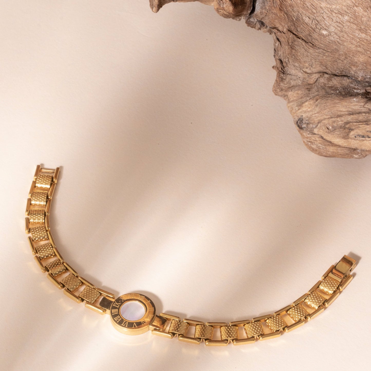 Dializo Strap Bracelet - 18K Gold Plated