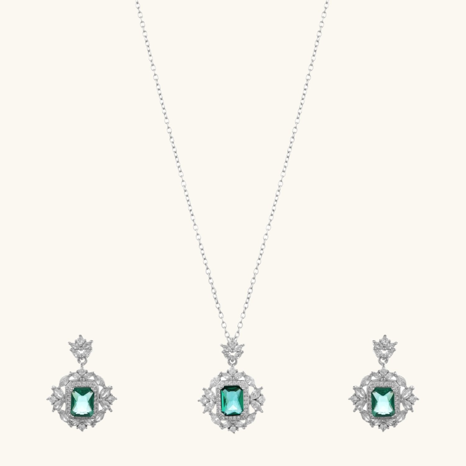 Buy Emerald Treasure 2-Piece Set online jewellery