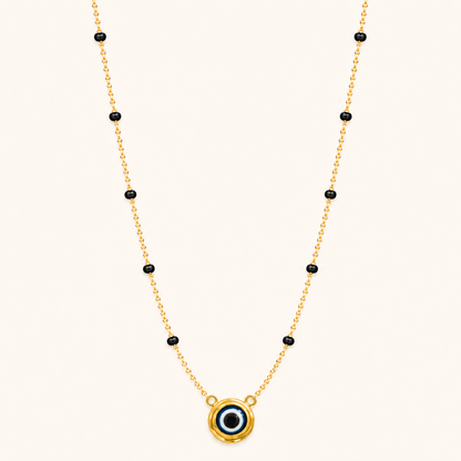 Evil Eye Mangalsutra - 18k Gold Plated Anti Tarnish jewellery