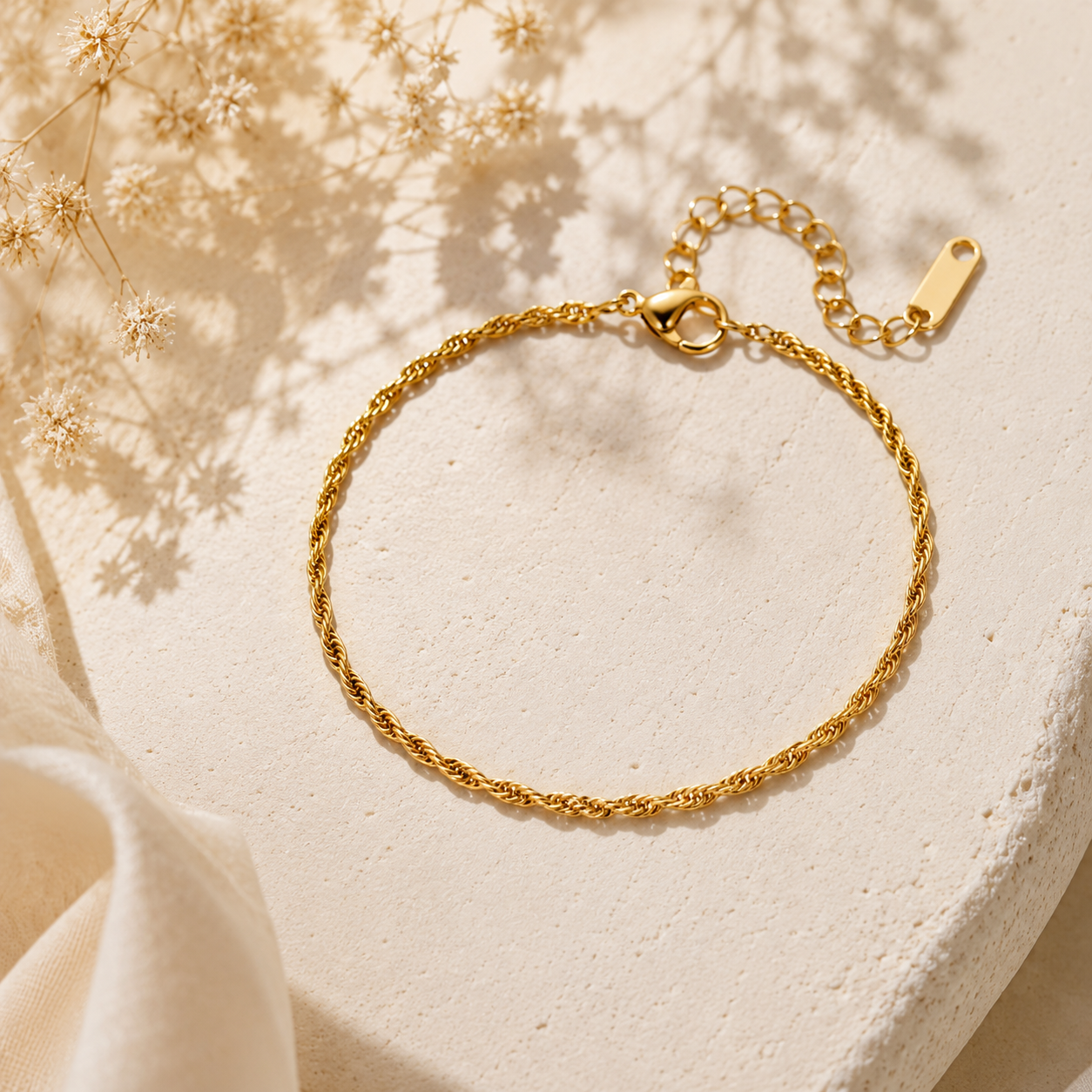 Tressa Weave Bracelet - 18K Gold Plated