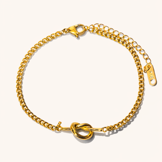 Sol Knot Bracelet - 18K Gold Plated