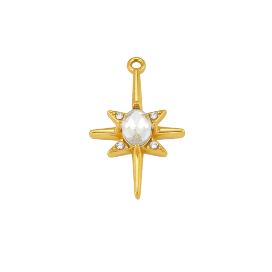 Nova Star Charm – 18K Gold Plated