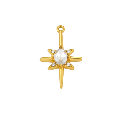 Nova Star Charm – 18K Gold Plated