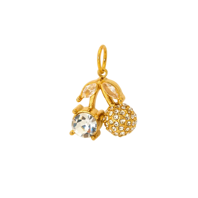 Cherry Spark Charm – 18K Gold Plated