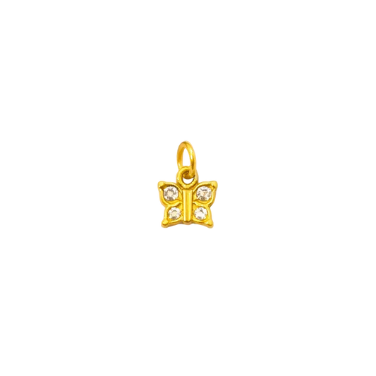 Little Flutter Charm – 18K Gold Plated
