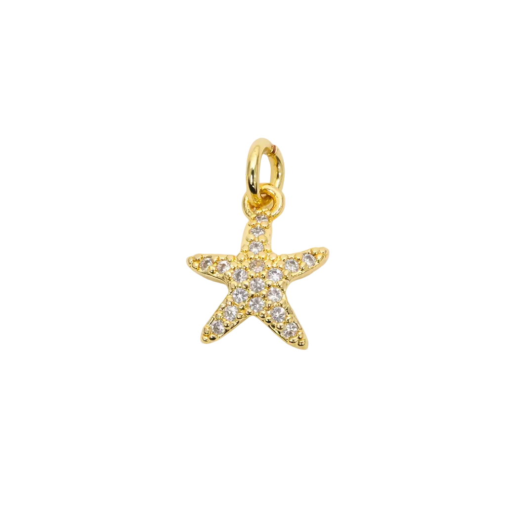 Starfish Charm – 18K Gold Plated Anti Tarnish jewellery