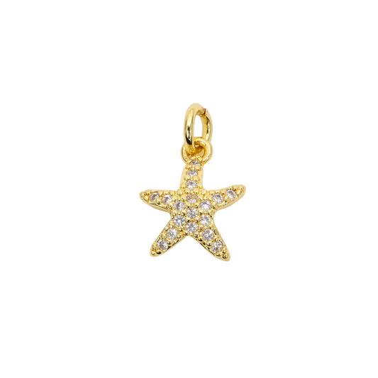 Starfish Charm – 18K Gold Plated