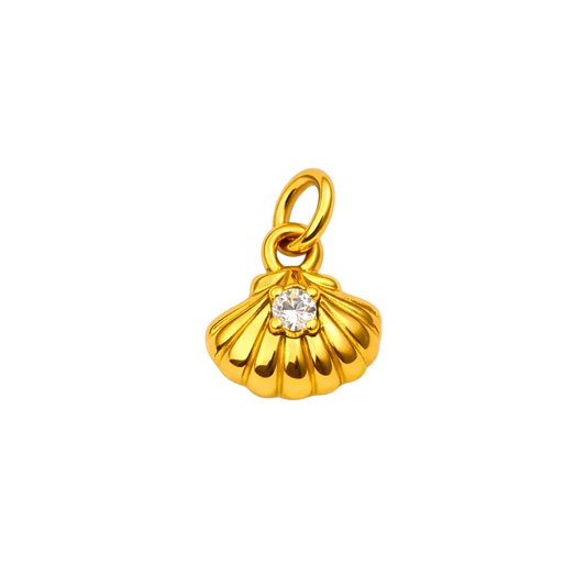 Seashell Charm – 18K Gold Plated