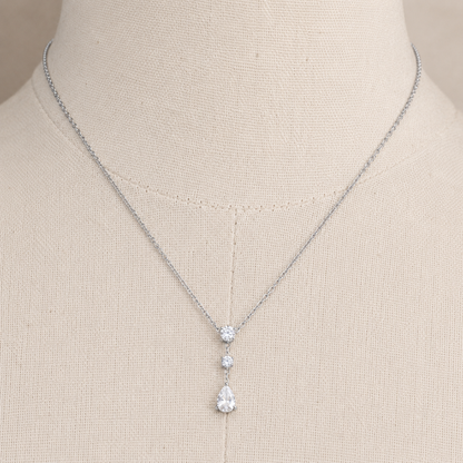 Etoile Drop Necklace - 18k Gold Plated