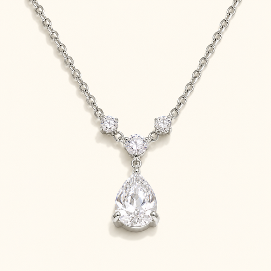 Etoile Drop Necklace - 18k Gold Plated