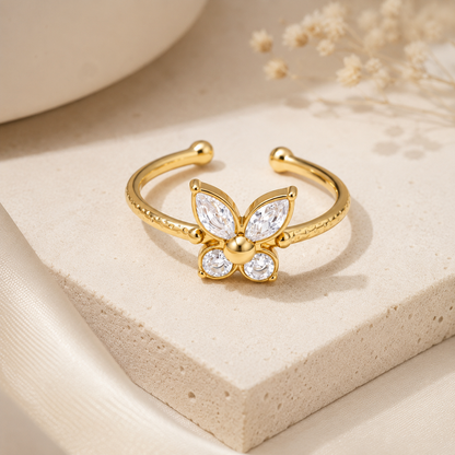 Seraphina Ring - 18K Gold Plated (Adjustable)
