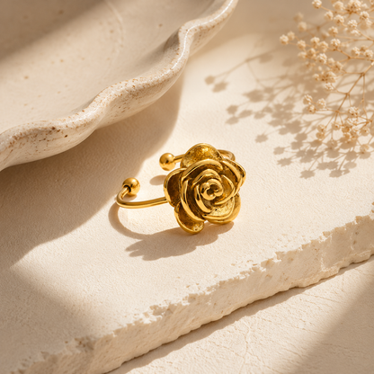 Rosaire Ring - 18K Gold Plated