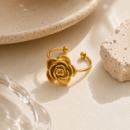 Rosaire Ring - 18K Gold Plated