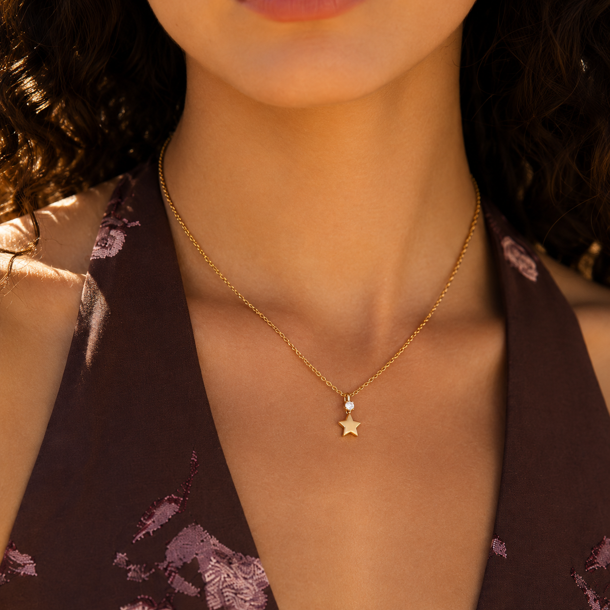 Starfall Necklace - 18k Gold Plated