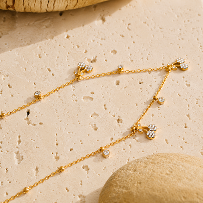 Cerise Necklace - 18k Gold Plated
