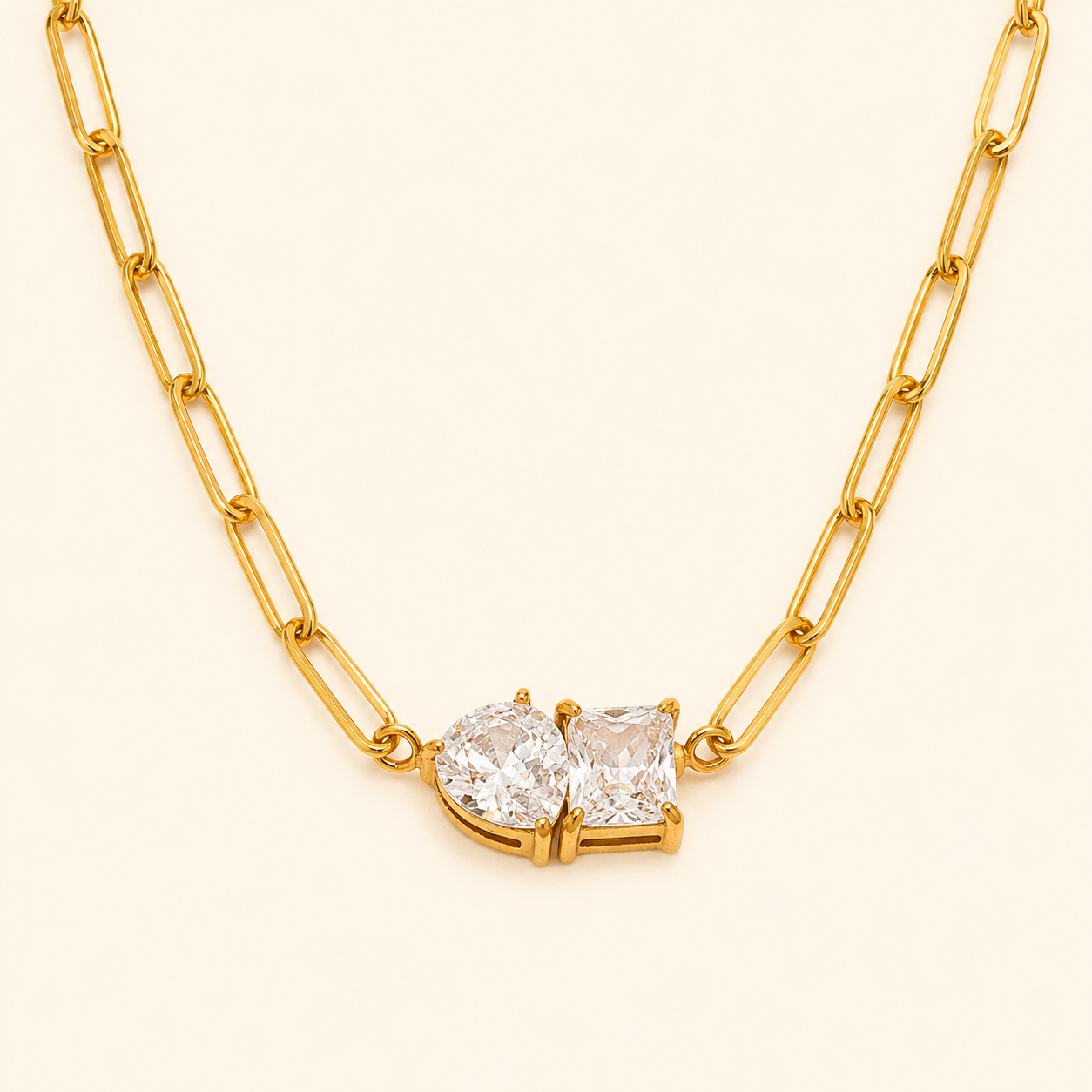 Harmony Necklace - 18k Gold Plated