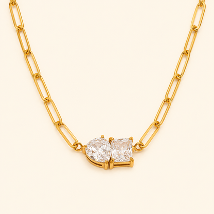Harmony Necklace - 18k Gold Plated